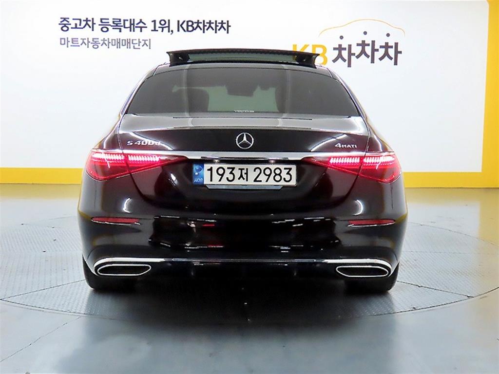 벤츠 S클래스-W223 S400 d 4MATIC 사진 3