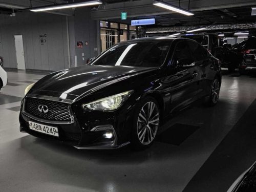인피니티 Q50 3.5 하이브리드 블루 스포츠 사진 2