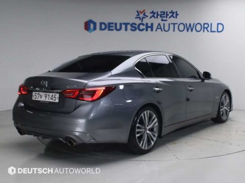 인피니티 Q50 3.5 하이브리드 블루 스포츠 사진 2