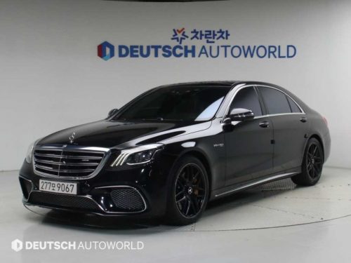 벤츠 S클래스-W222 S 63 AMG 4MATIC + 퍼포먼스 에디션