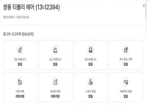 KG모빌리티(쌍용) 티볼리 에어 4WD 디젤 1.6 IX 사진 19