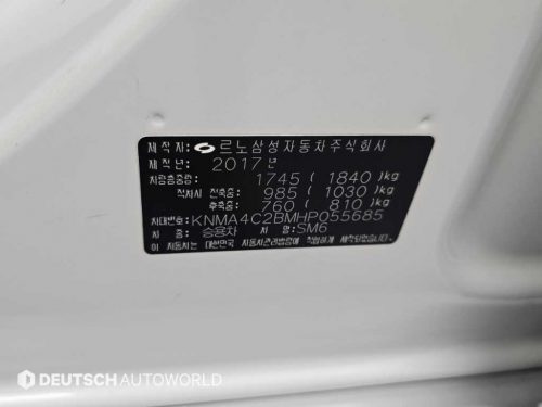 르노코리아(삼성) SM6 가솔린 2.0 GDe 사진 20
