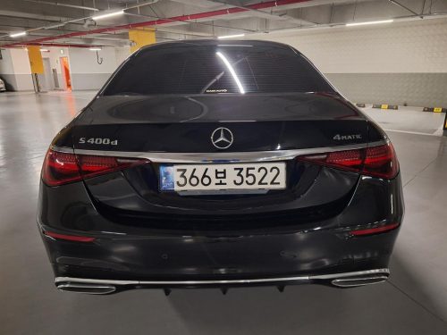 벤츠 S클래스-W223 S400 d 4MATIC 사진 2