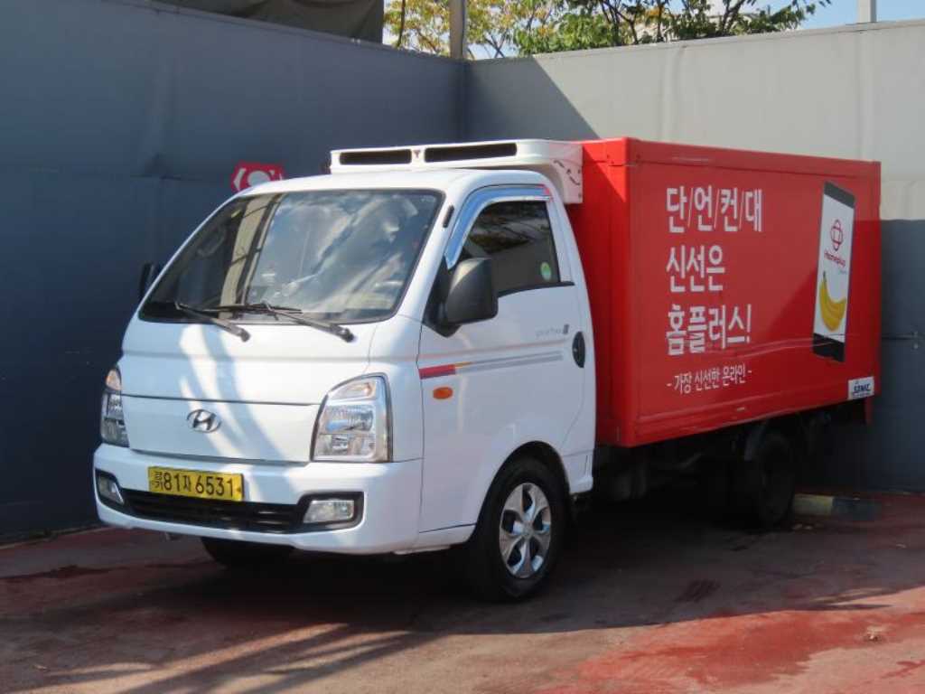 소형화물 [저상냉동탑]포터2 일반캡 초장축(CRDI) 사진 1