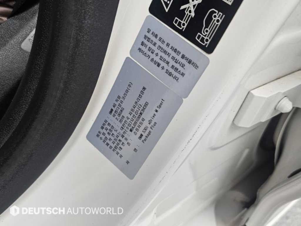BMW 5시리즈 (G30) 530i xDrive M 스포츠 플러스 사진 20