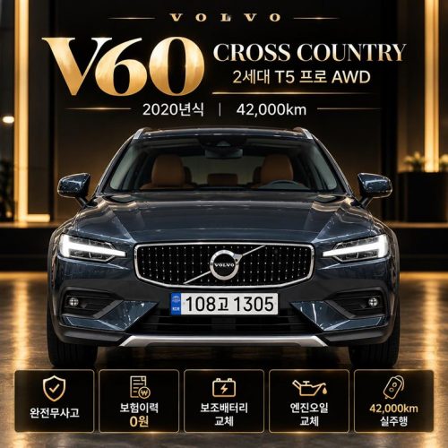 볼보 V60 크로스 컨트리 2세대 2.0 T5 프로 AWD