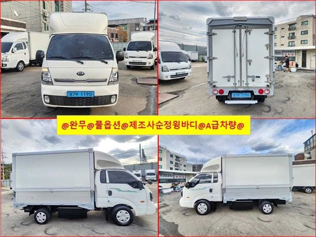 소형화물 [윙바디]봉고3 (EV) 수동식 킹캡 초장축