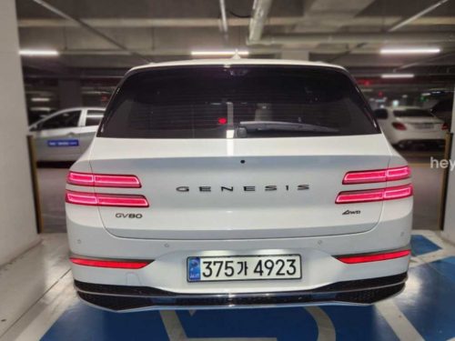 제네시스 GV80 가솔린 2.5T AWD 사진 4